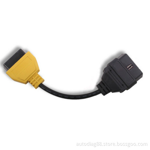 for FIAT ECU Scan Adaptors OBD Diagnostic Cable Four Colors